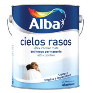 Alba Latex para Cielorrasos 4 lts