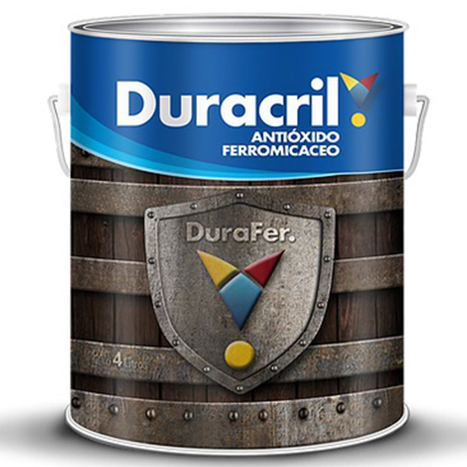DURACRIL FERROMICACEO PLATA 1 LTS